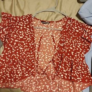 Ditty floral ruffle top originally from shein